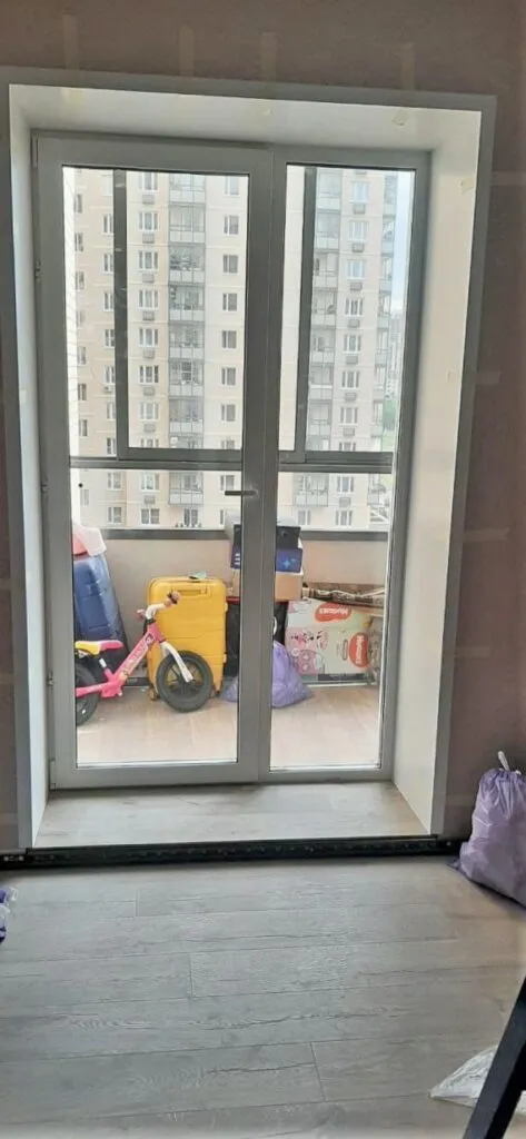 Монтаж балконного блока в Люберцах