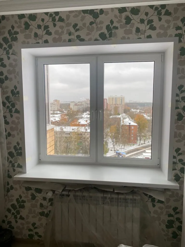 Монтаж трех окон в Балашихе