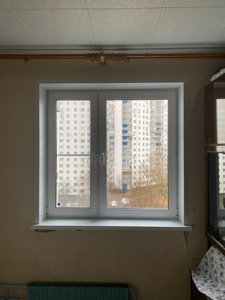 Монтаж 3х окон профиля Rehau