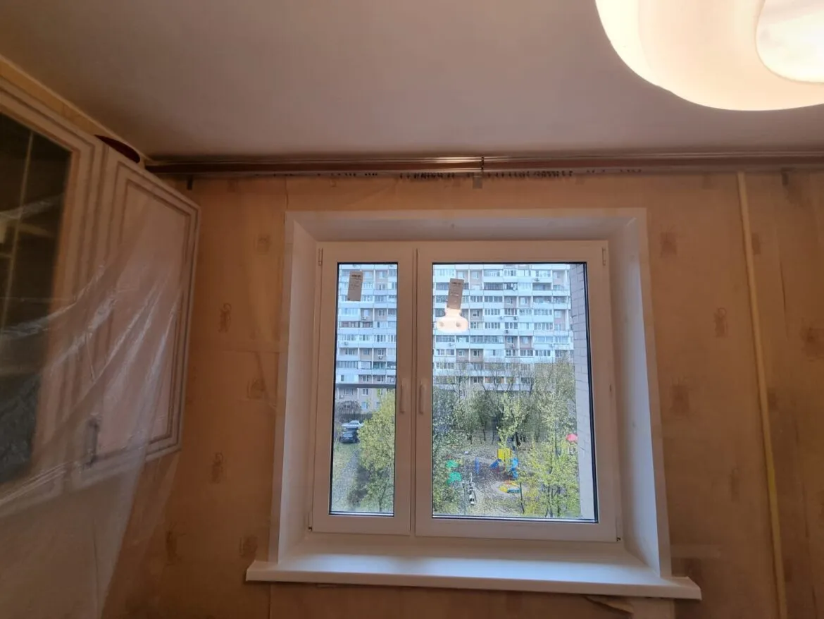 Установка окна в панельном доме