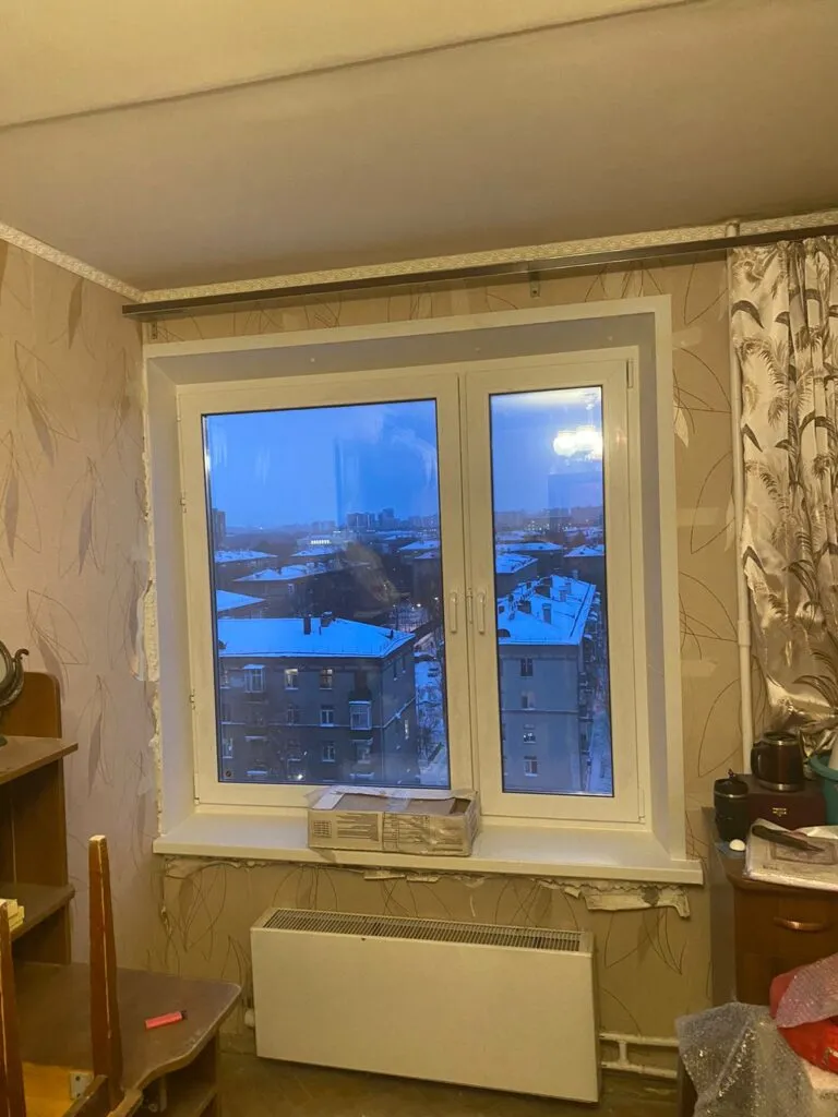 Установка окон по ул. Юнных ленинцев, д.37