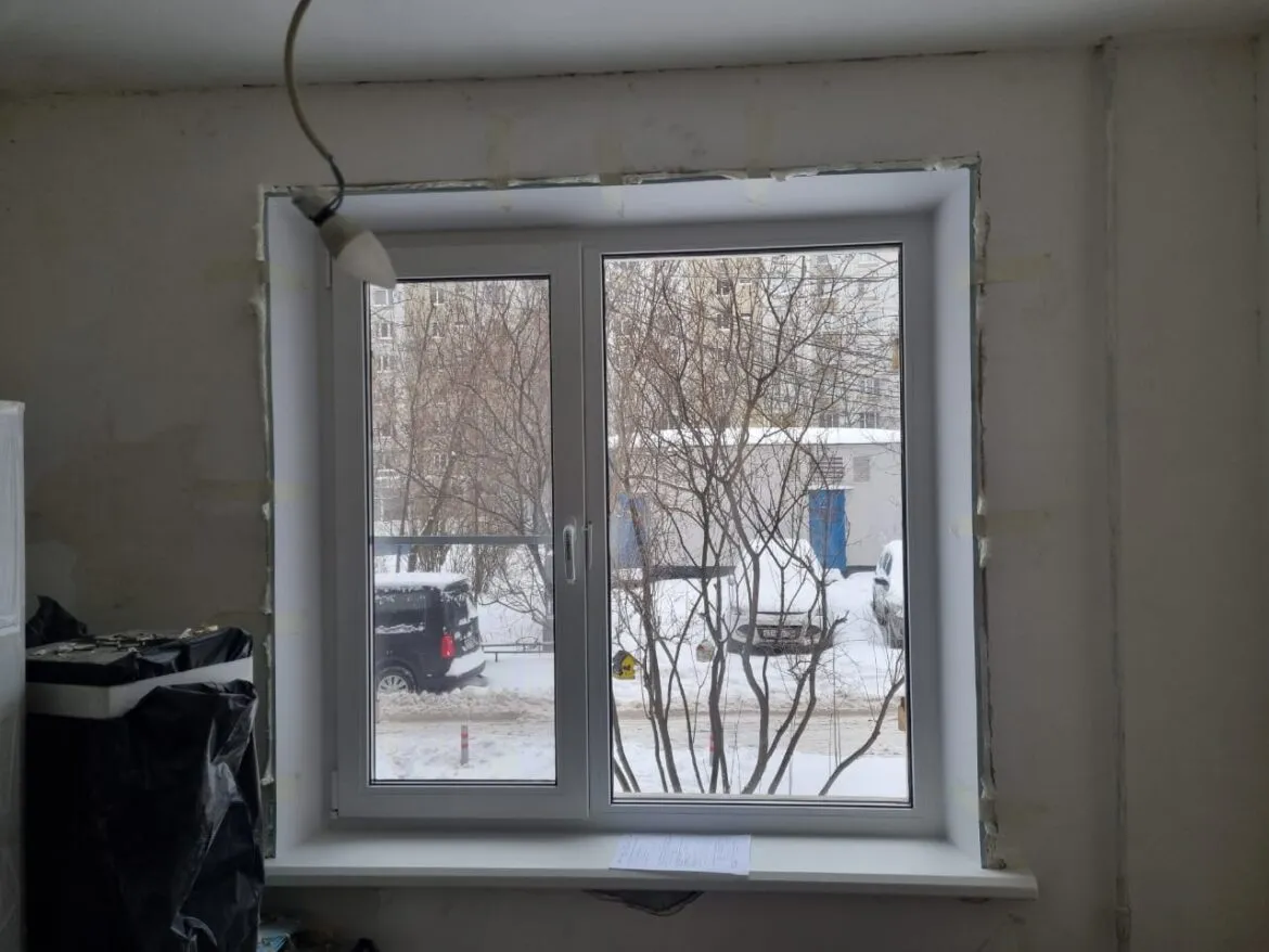 Установка профиля Rehau Grazio