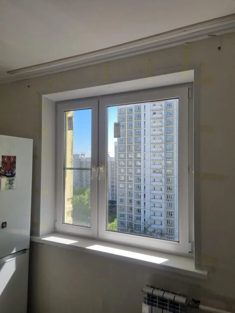 Монтаж балконного блока по г. Москва, ул. Беловежская, д. 39
