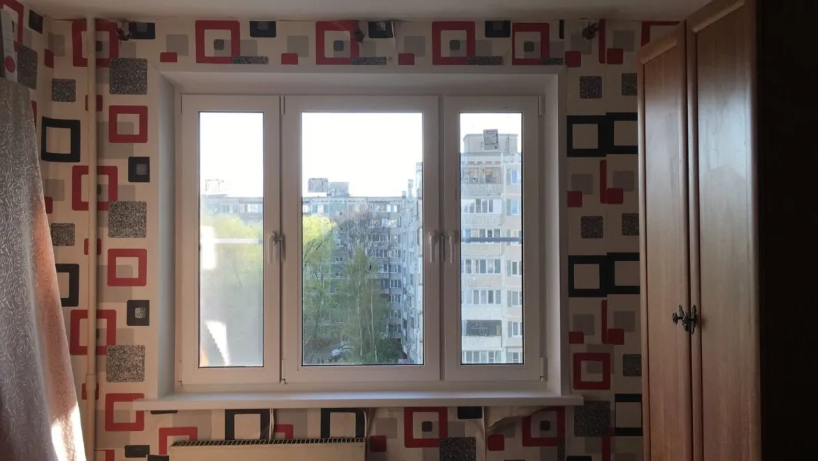 Монтаж двух окон в Химках профиля Rehau Blitz